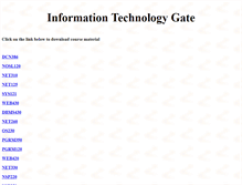 Tablet Screenshot of infotechgate.com